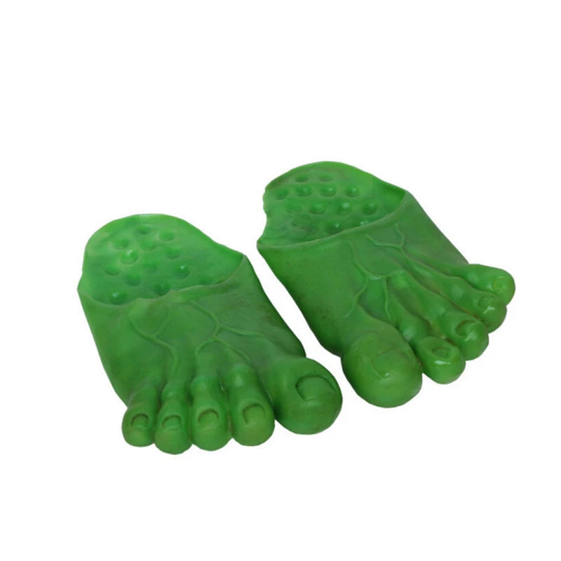 Halloween Hulk Bigfoot Slippers