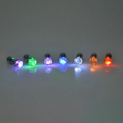 LED Bling Stud Earrings