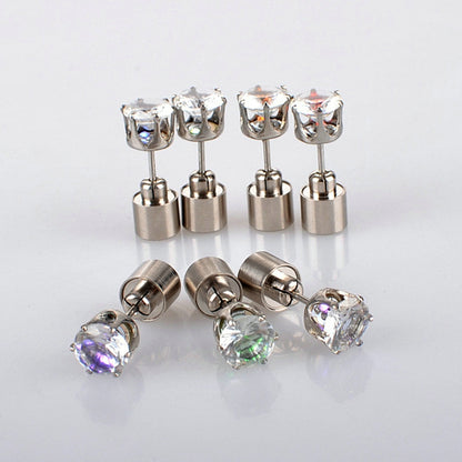 LED Bling Stud Earrings