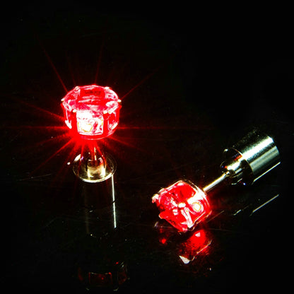 LED Bling Stud Earrings