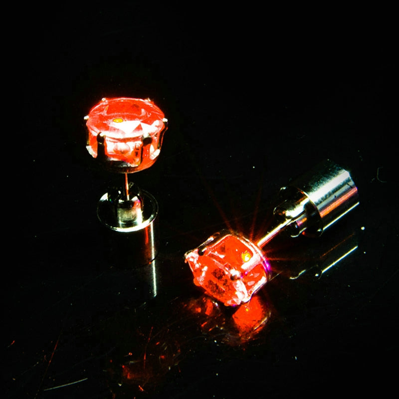 LED Bling Stud Earrings