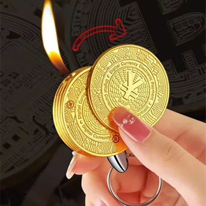 Bitcoin Gas Lighter Pendant