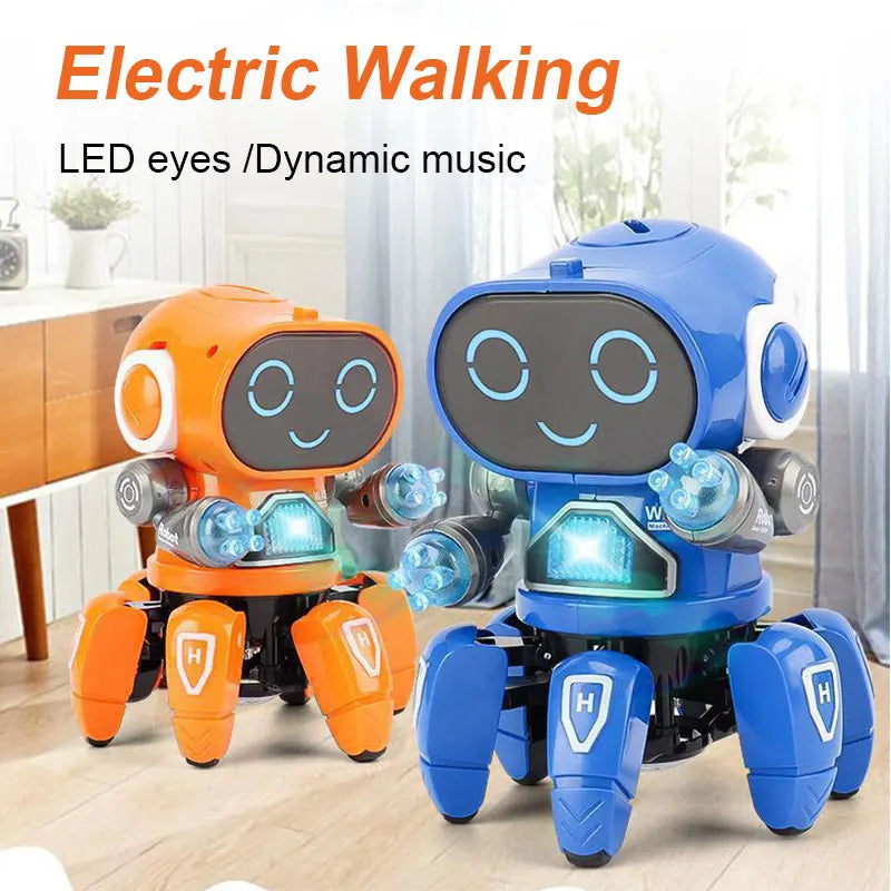 LED Octopus Dance Robot