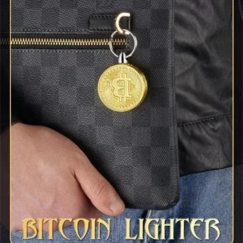 Bitcoin Gas Lighter Pendant