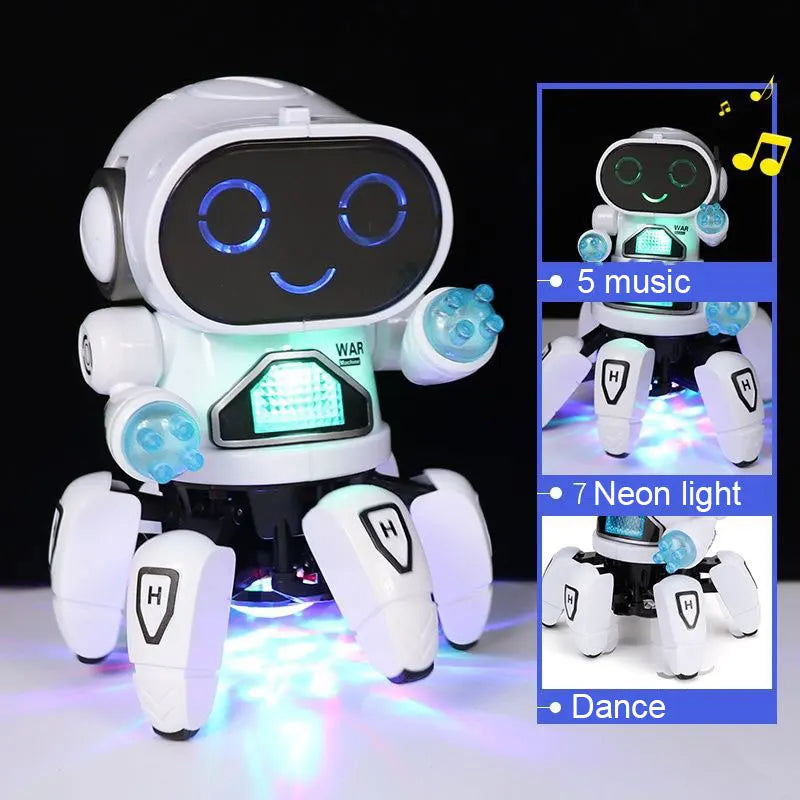 LED Octopus Dance Robot