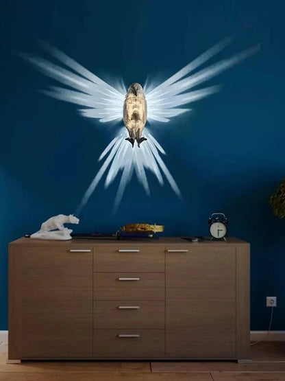 Owl 3D Wall Lamp